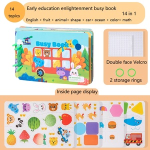 Quiet Magic Sticker Book for Baby Infants and Children Early <strong>0.15</strong> Education Kindergarten Enlightenment Hand Tear Paste <strong>Toys</strong> - Product Image 5