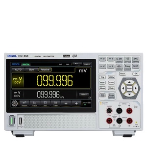 Rigol 5,5 dígitos DM858 125 rdgs/s Multímetro digital Soporte multifunción de alta precisión Fuente de alimentación tipo C - Product Image 1