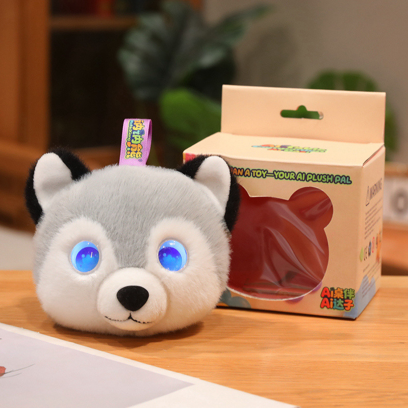 Llavero de peluche AI Husky