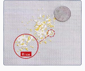 Giá Rẻ Bán Buôn 18*16 100G Màu Đen Dễ Dàng Để Cài Đặt Ngoài Trời PVC Sợi Thủy Tinh Tiết Kiệm Không Gian PVC Cửa Sổ Khung Màn Hình Cho Ban Công Màn Hình - Product Image 4