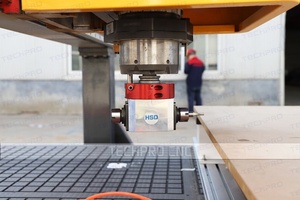 Enrutador CNC de eje C, máquina enrutadora cnc de madera de agregado HSD de 3 ejes y 4 ejes en venta - Product Image 6