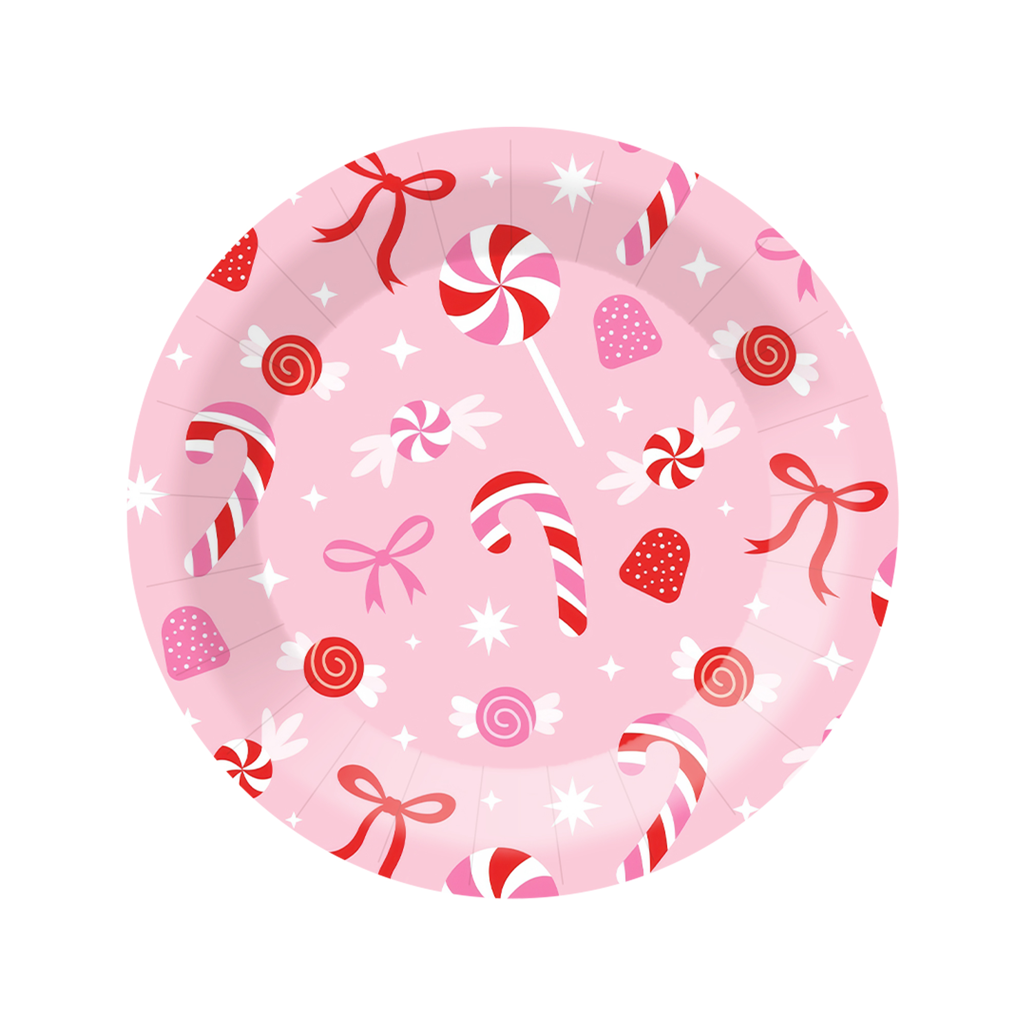 Plato de papel de 9 pulgadas * 8 unidades