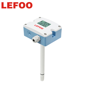 LEFOO-sensor de temperatura y humedad dividido, transmisor de 4-20Ma, sensor de temperatura y humedad con pantalla lcd