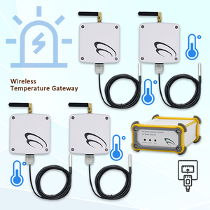 4 juegos de monitoreo de temperatura Industrial IoT Sensor de temperatura inteligente inalámbrico Registrador DE DATOS Sensores de temperatura - Product Image 1