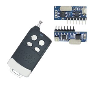 Rf 433 Mhz Sender Fernbedienung und Empfänger Schaltung modul Kit Fest Ev1527 Decodierung Lerncode 4Ch Mit Antenne - Product Image 1
