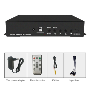 Procesador de video HD AHD de 4 canales con memoria de 512G, divisor cuádruple, múltiples modos de pantalla, función de pantalla dividida AV BNC, Mini coche DVR - Product Image 5