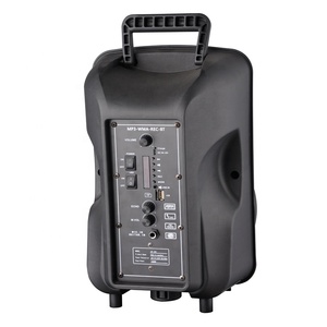 中国制造的 3.7V 价格便宜 8英寸便携式有源扬声器，带闪光迪斯科舞厅灯 - Product Image 2
