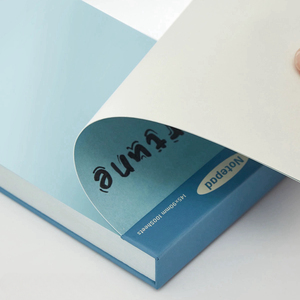 Diseño colorido cuadrado troquelado Bloc de notas imán papel de escritura Memo Notebook Sticky Pad