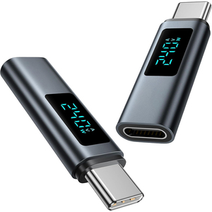 240W 40gbps快速充电usb-c适配器公母数字显示交流输出快速传输手机电脑笔记本电脑 - Product Image 1