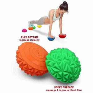 Stabilite kirpi denge Pod ve denge disk nokta çekirdek gücü getiriyor, koordinasyon, masaj yetişkinler için, engel kursu çocuklar için
