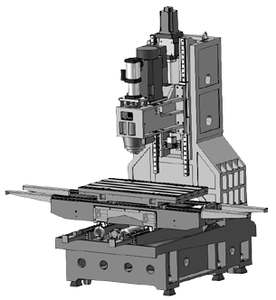 小型縦型マシニングセンターモールド旋盤CNCフライス盤センター - Product Image 2