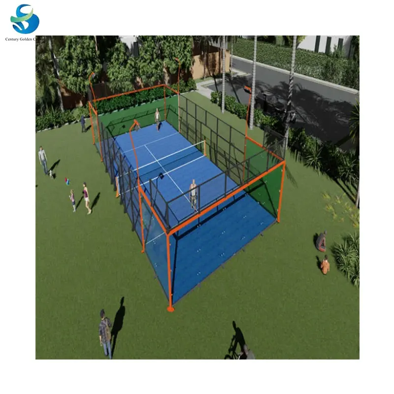 12mm artificial turf customized padel racket court certificated padel tennis field