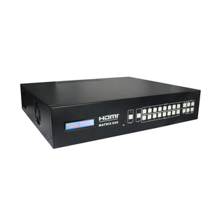 Conmutador de matriz de vídeo HDMI, 8x8, 70m, 8x entradas HDMI y 8x salidas HDMI y 8x salidas HDBaseT