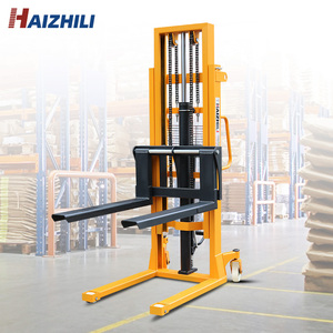 Haizhili cina produttore materiale movimentazione carico e scarico attrezzature carrello elevatore manuale Pallet idraulico Jack Stacker - Product Image 2