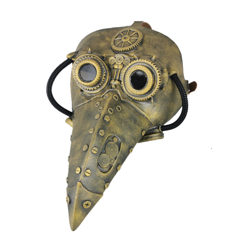 Or antique de la bouche de l'oiseau mécanique Punk