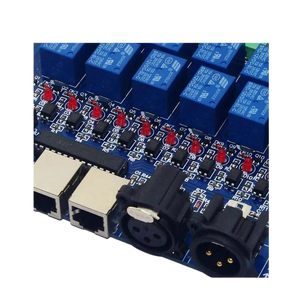 DC12V 10A 12 групповой переключатель сигнала реле 12 каналов dmx 512 контроллер для светодиодной подсветки