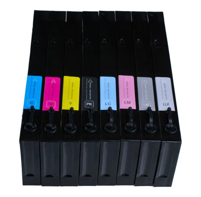 Cartucho de tinta Uv curable LED recargable vacío Goosam de 300ML para impresora Epson Stylus Pro 4000 4400 4450 4800 4880 7600 9600