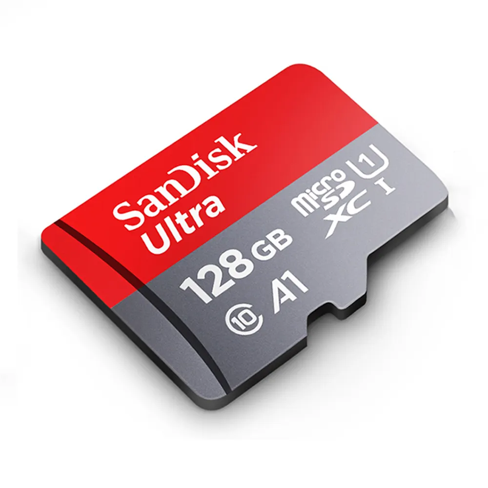 Bajo precio Original al por mayor Sandisk Micro Tf tarjeta Sd de 64gb y 128gb 32gb 256gb 200gb tarjetas de memoria Flash A1 Ultra Clase 10 U1 U3