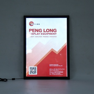 25 mét Menu hiển thị bảng quảng cáo LED hộp Đèn backlit Snap nhôm hiển thị đùn khung Áp phích - Product Image 4