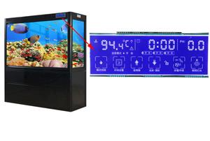 Nuovo personalizzato OEM ODM FSTN bianco nero 7 segmento schermo display LCD per misuratore di energia supporto linguaggio personalizzato, colore, dimensioni, tensione