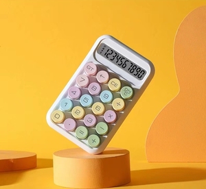 Портативный 10-значный калькулятор с механической клавиатурой - Product Image 5