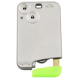 2 Button Remote Card Smart Car <strong>Key</strong> for Renault Laguna Espace 433Mhz PCF7947 Chip with Uncut <strong>Key</strong> Blade - Product Image 3