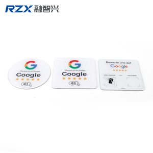 NFC tag 213 Pre codifica URL stampa codice QR recensione Google NFC RFID carta adesivo epossidico per google revisione Social Media - Product Image 5