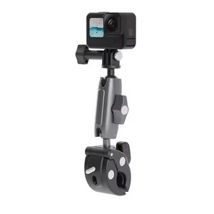 GoPro Hero用1/4スレッド付きボールヘッドマウント付きテレスシンクランプマウント10 9 8 7 6 5 4、DJIアクションカメラ、LCDフィールドモニター - Product Image 6