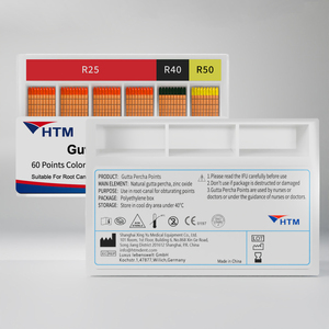 Htm độ chính xác cao radiopaque kênh gốc điền Vật liệu gutta percha điểm không có thử nghiệm phù hợp cho protaper waveone nha khoa - Product Image 5