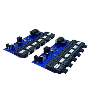100mbps 6 Fiber 2RJ45 PCBA kurulu SC konektörü tek modlu Simplex 10/100M Ethernet Fiber optik anahtar - Product Image 1