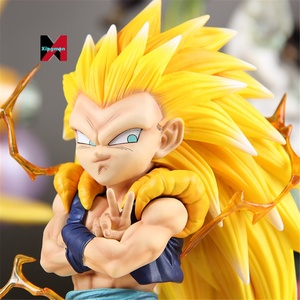26cm Dragoned Ball Figure Gotenks Standing Posture Anime Action Figures Periphery Kawaii Desktop Display Children Gift Toys Game