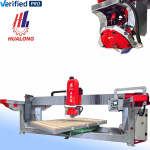 ماكينات huanong آلية Siemens PLC 3 محاور جسر رخامي مقطوع بالأحجار المتلدة لقطع الجرانيت - Product Image 1