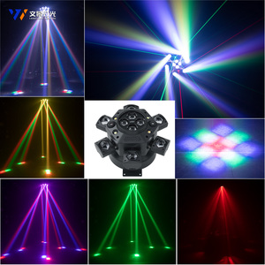 120 watt altı kollu Zoom LED sahne işık DMX kontrollü RGBW yayan renk IP33 koruma ile DJ ve disko yerleri için - Product Image 5