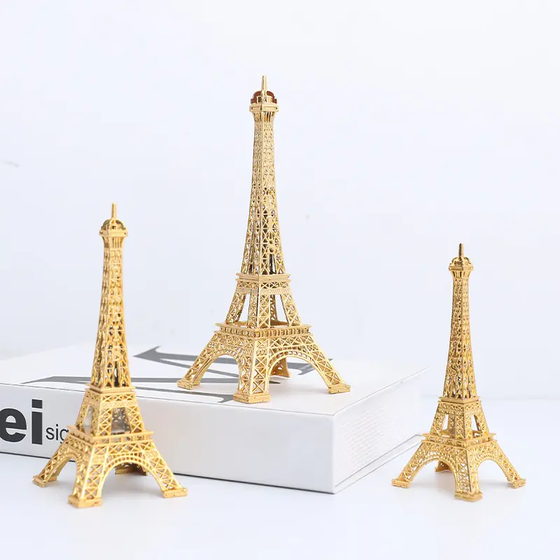 Modelo de torre eiffel de metal, venda quente de alta qualidade, decoração para casa, presente