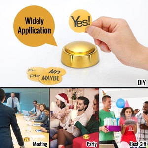 <strong>Customized</strong> <strong>Talking</strong> <strong>Button</strong> Answer Buzzers Pet Sound Push <strong>Button</strong> Factory High Quality Dog Communication Training Recordable <strong>button</strong> - Product Image 3