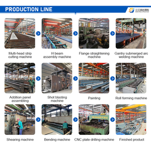 Kết cấu mái thép Kết Cấu Thép đúc sẵn Kết Cấu Thép chuồng cho sân bóng rổ - Product Image 6