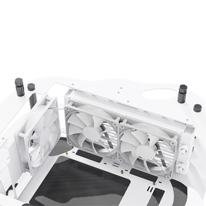 Caja de gama alta Tipo C Gabinete de PC negro/blanco Caja de computadora de la caja de la computadora del Gabinete de la torre completa Caja de PC con vidrio - Product Image 3