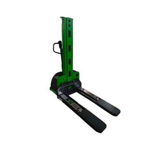 Apilador de paletas de batería de uso de carga y descarga de fábrica, apilador de carga automática completamente eléctrico de 500kg, carretilla elevadora montada en camión - Product Image 6