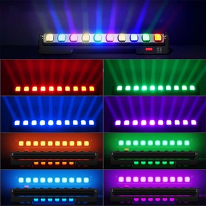 Kinusdjs-Arandela de pared de haz DMX para escenario, barra de luz estroboscópica de matriz Led, láser DJ Disco Lives, concierto 4 en 1, luces con cabezal móvil RGBW - Product Image 3
