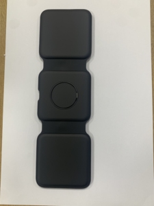 2025 New Design Foldable 3-in-1 Wireless Charger DC <strong>Port</strong> 15W <strong>Output</strong> Power <strong>Input</strong> 9V/2A - Product Image 5