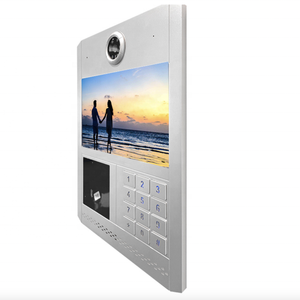 10,1 Zoll 1080P HD Video Smart Door Phone Zwischengesprächssystem mit Fingerabdruck-Sperre und TCP/IP-Sicherheit kompatible intelligente Schlösser