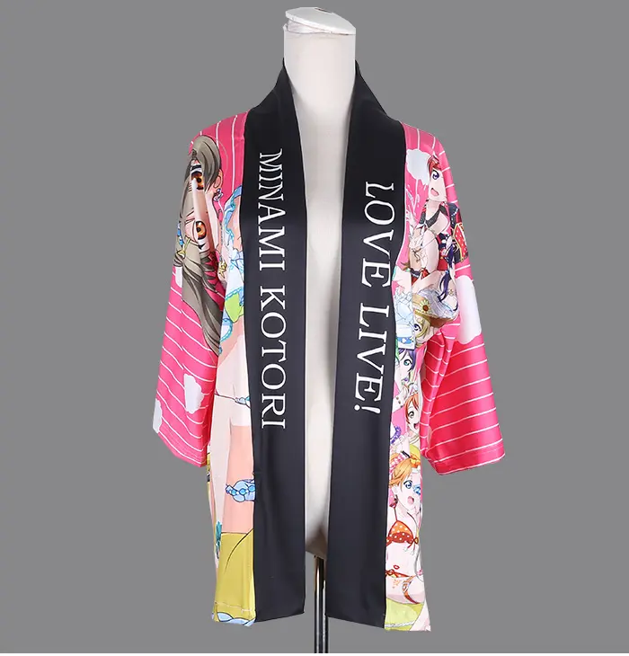Hóa Trang Nhân Vật Kimetsu No Yaiba Nam/Nữ Phi Giới Tính Áo Kimono Áo Khoác Haori Trang Phục Hóa Trang Hợp Thời Trang