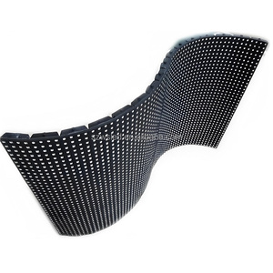 Su misura P2-P4 SMD grande flessibile schermo di visualizzazione a LED speciale forma morbida a LED Video modulo da parete per i Media all'aperto e l'uso del palcoscenico - Product Image 2