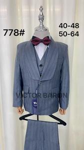 ชุดสูทฤดูร้อนของเด็กผู้ชายชุดเสื้อกั๊กแจ็กเก็ตแบบบางกางเกงระบายอากาศได้ชุดปาร์ตี้งานแต่งงานกลางแจ้งชุดวัยรุ่นเข้ารูป - Product Image 3