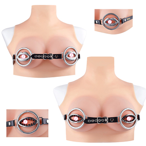 QKKQ女性胸部刺激限制用乳头夹不锈钢乳房束缚乳头疼痛性玩具性感成人游戏