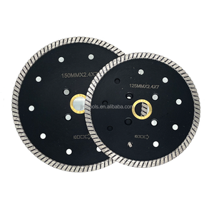 JIRUI kore kalite 5 inç 6 inç elmas kesim disk 125MM 150MM Turbo testere kesme bıçağı doğal taş ve mühendis taş - Product Image 3