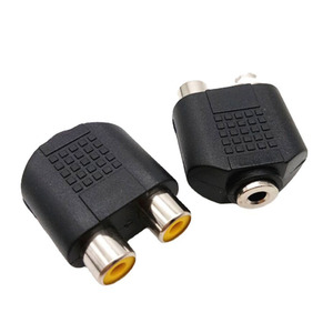 Audio Adapter Lotus <strong>RCA</strong> One Divided Into Two <strong>RCA</strong> Male to 2RCA Female <strong>RCA</strong> Converter - Product Image 6
