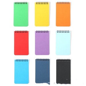 Venta al por mayor A6 personalizado mini Bloc de notas abatible hacia arriba portátil espiral Notebook A7 mini color lindo Bloc de notas papelería lindo papelería - Product Image 2