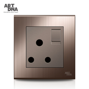 ARTDNA 15A 250V 1ギャング3ラウンドピンスイッチコンセントプラグイラク用スイッチソケット - Product Image 4