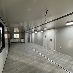 最新的40英尺太阳能可扩展滑动集装箱房屋屋顶现代集装箱房屋客厅家庭办公室计划 - Product Image 6